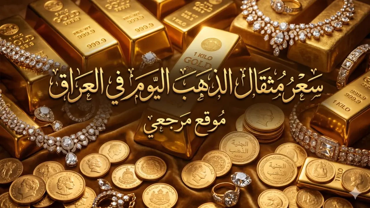قفزة جديدة في سعر مثقال الذهب بالعراق: 2000 دينار إضافية اليوم!